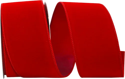 Vista 30 de Reliant Ribbon 92270W-090-09K - Cinta, 1-1/2 pulgadas x 50 yardas, color borgoña