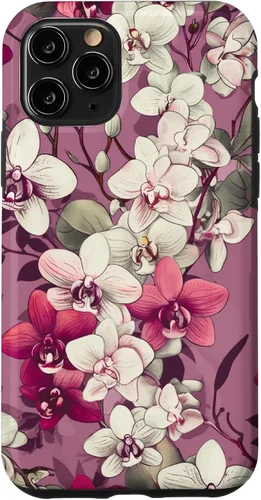 Vista 29 de Orchid Flowers Purple Pink Floral Case for iPhone 17