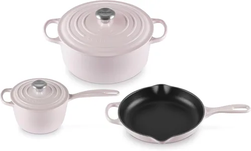 Vista 10 de Le Creuset Juego de utensilios de cocina de hierro fundido esmaltado, 5 piezas, Artichaut