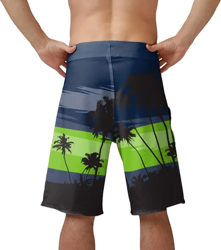 Vista 18 de FOCO Bañador con logotipo del equipo de la NFL para hombre Sunset