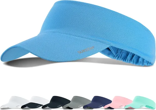 Vista 12 de Sukeen Visera solar elástica refrescante para mujeres y hombres con Negro