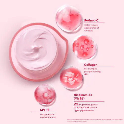 Vista 4 de Pond's Age Miracle Whip Para un brillo juvenil Con retinol-C y proteína de leche hidrolizada 1.23 oz (1.23 onzas)