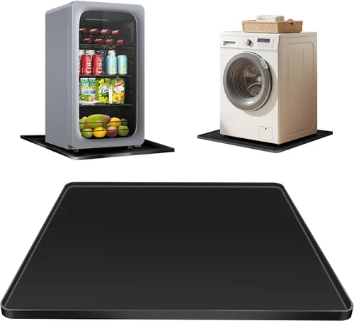 Vista 12 de ToLanbbt Mini soporte de nevera ajustable para lavadora y secadora con soporte de lavadora de 4 pies fuertes, base de soporte universal para muebles