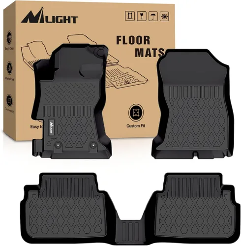 Vista 9 de Nilight Alfombrillas TPE para Subaru Outback Legacy 2010 2011 2012 2013 2014 para todo tipo de clima, ajuste personalizado, forros de piso