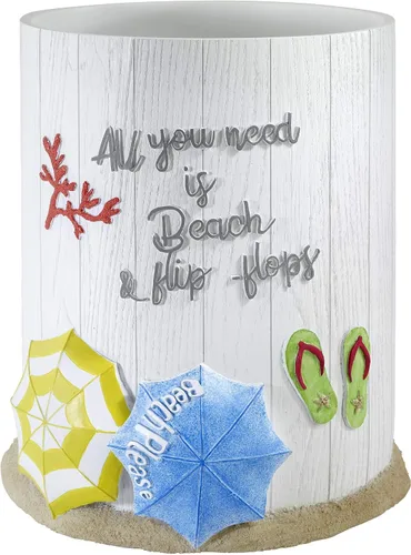 Vista 14 de Avanti Linens - Juego de accesorios, vaso de resina, soporte para cepillos