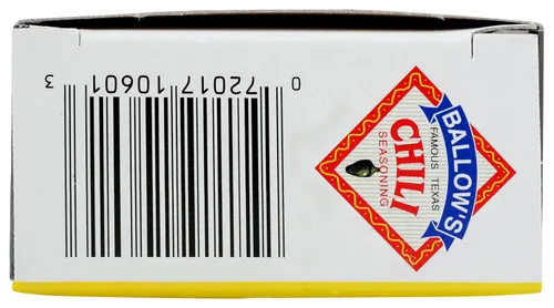 Vista 4 de Ballow's Famous Texas Chili Seasoning 1pk