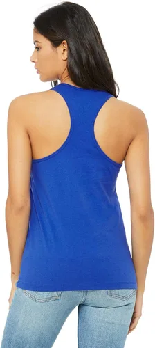 Vista 2 de Bella Canvas Camiseta sin mangas 6008 con espalda cruzada para mujer