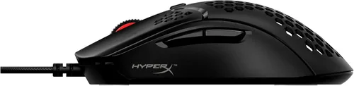 Vista 9 de HyperX Pulsefire Haste - Mouse para juegos, ultraligero, 2.08oz, carcasa de panal, diseño hexagonal, RGB, cable USB HyperFlex, hasta 16000 DPI, 6