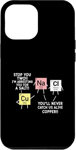 Vista 10 de Carcasa gráfica para iPhone 12 mini Chemistry Lover A Salt Science Teacher Student