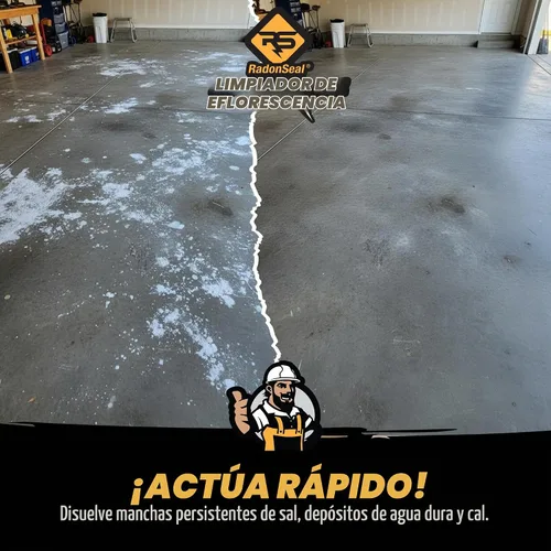 Vista 7 de RadonSeal Removedor de eflorescencia para ladrillo, hormigón, adoquines