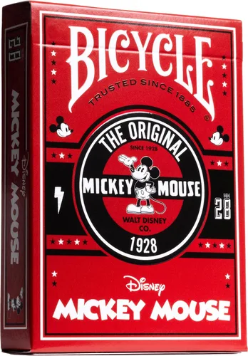 Vista 8 de Bicycle Paquete clásico de 6 cartas sensacionales de personajes de Disney con Mickey y Minnie Mouse, Donald y Daisy Duck, Goofy y Plutón