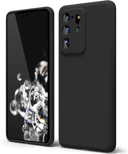 Vista 435 de oakxco Funda para teléfono Samsung Galaxy S8 de silicona líquida, delgada y fina de gel de goma suave TPU cubierta protectora simple llana