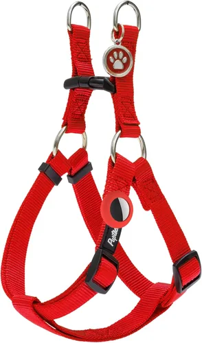 Vista 49 de Pupteck - Arnés para perros sin jalar, suave, ajustable, de nailon, talla básica, chaleco para cachorro, para caminar al aire libre con etiqueta