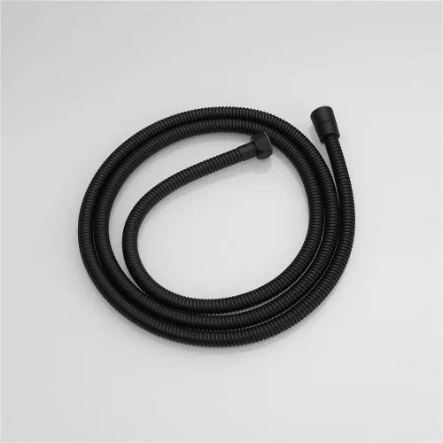 Vista 2 de Manguera de ducha extra larga, reemplazo de 79 pulgadas, extensión de mano, negro mate