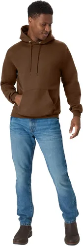 Vista 5 de Hanes Men's Hoodie - EcoSmart Fleece Hooded Sweatshirt for Men & Women - Midweight Fleece - Big & Tall Available