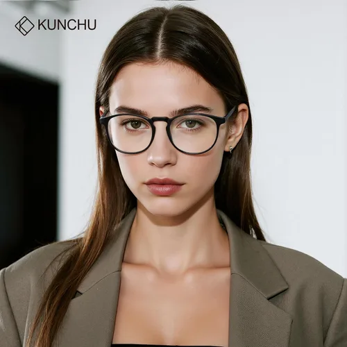 Vista 2 de Blue Light Glasses for Woman & Men - Anti Eyestrain Blue Light Blocking Glasses Lightweight Retro Gaming Glasses