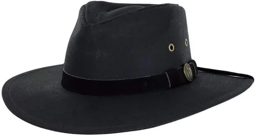 Vista 6 de Outback Trading - Gorro de piel de aceite australiano