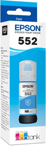 Vista 2 de Epson Claria ET T552220 Premium T552220 - Tinta para botellas (2 unidades), color cian