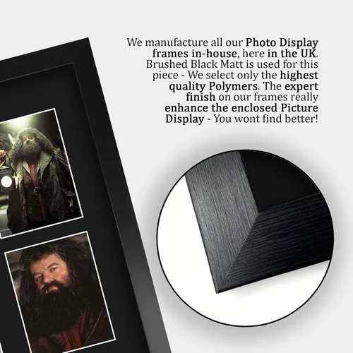 Vista 6 de HWC Trading Robbie Coltrane Harry Potter Rubeus Hagrid 16 x 12 pulgadas (A3) Impreso Regalos Firmados con Autógrafo para fanáticos de recuerdos
