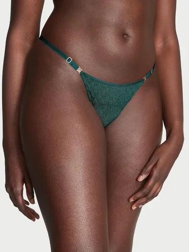 Vista 3 de Victoria's Secret Icon - Calzones de tanga, VS Monograma, correa ajustable, ropa interior con tanga en G, colección muy sexy (XS-XXL)