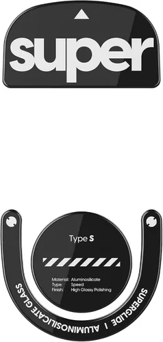 Vista 9 de Pulsar Gaming Gears Superglide Type-S Patines para GPro X Superlight 1, negro
