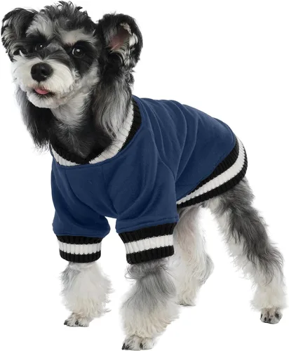 Vista 15 de FUAMEY Sudadera para Perro, Suéteres de Invierno para Perro, Ropa Cálida para Perro, Chaleco para Perro, Sudadera Gruesa para Cachorro, Suéter