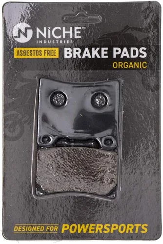 Vista 2 de NICHE Juego de pastillas de freno para Yamaha V Star 1100 3XF-W0045-50-00 5VU-25805-00-00 Delanteras traseras orgánicas