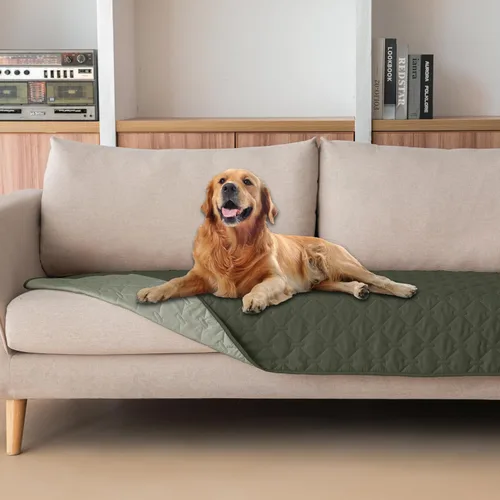 Vista 129 de gogobunny Manta para mascotas 3 veces más resistente, impermeable y a prueba de arañazos; protector de muebles reversible para perros y gatos, funda