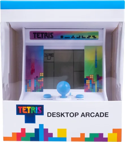 Vista 7 de Tetris Desktop Arcade - Consola de juegos portátil portátil con modos de sprint y maratón, videojuegos electrónicos clásicos para niños y adultos