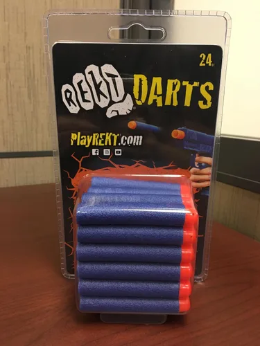 Vista 9 de Rekt - Dardos de espuma para pistolas lanzadoras de dardos de espuma OpSix y OpFour (paquete de 24)