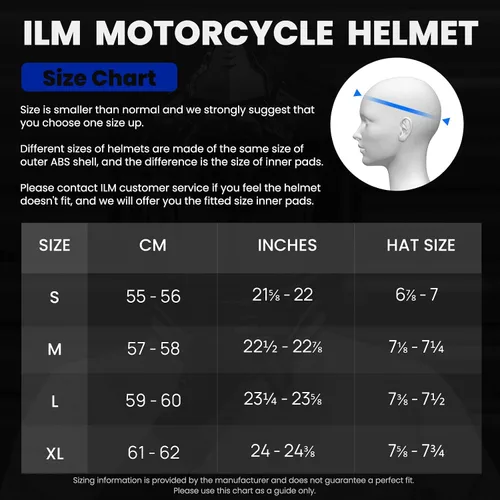 Vista 6 de ILM Cascos integrales para moto de nieve y motocicleta para hombres y mujeres, deportivos duales, con Pinlock antiniebla para adultos, modelo DOT 817
