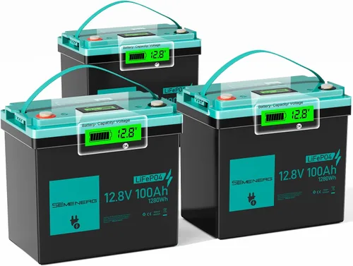 Vista 12 de Batería de litio de 12 V 6 Ah, más de 3000 ciclos LiFePO4 BMS integrado de 10 A, ciclo profundo de 6 Ah, ideal para suministro de iluminación