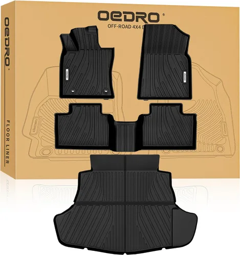 Vista 16 de OEDRO Forro de carga para Toyota 4Runner 2010-2024, 5 asientos (sin tercer asiento o sin cubierta de carga deslizante), protección para todo