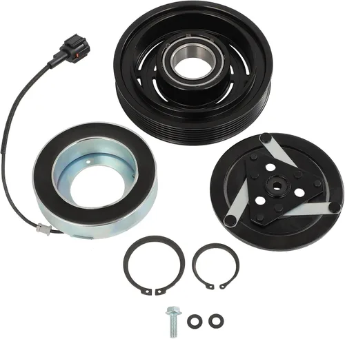 Vista 31 de ECCPP Embrague de compresor de CA apto para Ford para F-150 4.2L 4.6L 5.4L 1997-2006 Embrague de CA de enfriamiento rápido