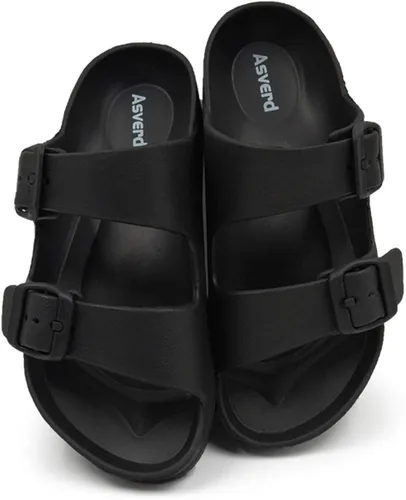 Vista 5 de Asverd Kids - Sandalias de doble hebilla con ajustable de arco ASKID068