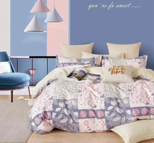 Vista 8 de Swanson Beddings Leafy Vines Floral - Funda de edredón reversible de algodón de 2 piezas y funda de almohada (tamaño individual XL)