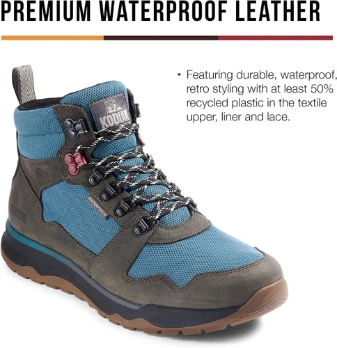 Vista 5 de Kodiak Botas de senderismo impermeables Skogan de corte medio para hombre