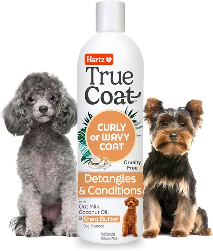 Vista 8 de True Coat Short & Smooth Coat - Champú para perros, 5 en 1, calma y brilla con leche de avena, aceite de coco y vitamina E, 16 onzas Corto y suave