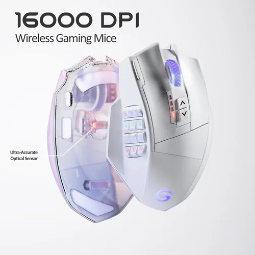 Vista 21 de Mouse de gaming (Venus), Negro