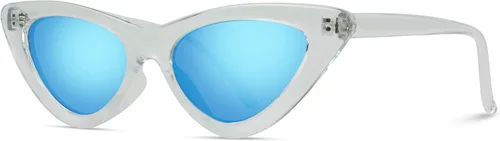Vista 4 de WearMe Pro Lentes de sol tintados con diseño ojo de gato estilo retro vintage