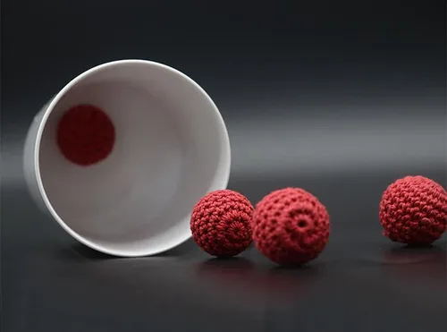 Vista 4 de ZQION Taza Chop Cup Tazas magnéticas Tazas mágicas y bolas Trucos de magia Primer plano Trucos de magia Escenario Mentalismo mágico Magia