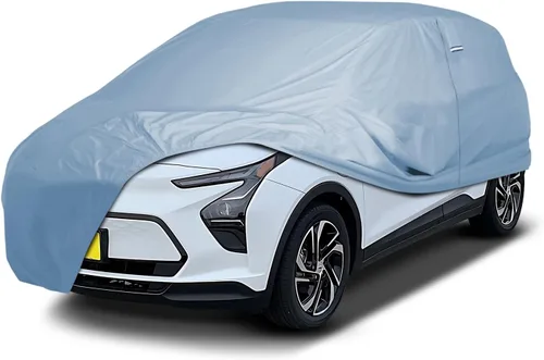 Vista 48 de iCarCover Funda de automóvil personalizada de alta calidad para Chevrolet Bolt EV 2017-2025, resistente, impermeable, para todo tipo de clima