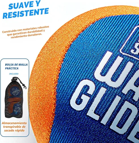 Vista 5 de HydroSport Pelota de agua para saltar – Pelota de billar – Juguetes de playa para niños de 8 a 12 años – Saltar lago, Skee, Fly Juego de natación