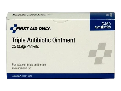Vista 2 de First Aid Only G460 - Pomada antibiótica triple en sobres, 25