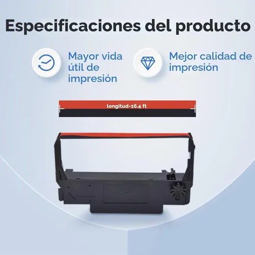 Vista 3 de myCartridge Reemplazo de cinta compatible para ERC30/34/38 B/R, paquete de 30