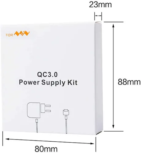 Vista 6 de Charmgle Fuente de alimentación QC 3.0 original mejorada 100-240 V entrada USB adaptador para TS80P Smart Mini estación de soldador portátil lápiz