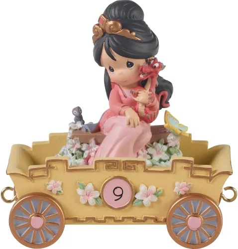 Vista 20 de Precious Moments Disney Figurina de Desfile de Cumpleaños – Blancanieves Edad 1 – Coleccionable de Regalo para el Primer Cumpleaños de Bebé Niña