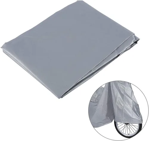 Vista 6 de Funda impermeable para motocicleta, impermeable para lluvia, a prueba de polvo, universal, impermeable, para exteriores, compatible con ciclomotor