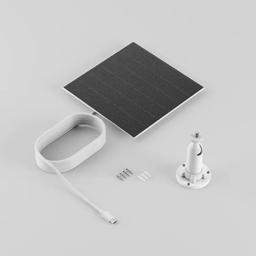 Vista 6 de Reli Panel solar para cámara en casa de pájaros y comedero de pájaros y baño de pájaros, solución de energía eficiente para cámara