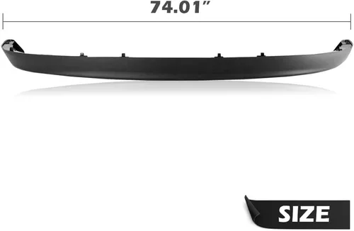Vista 4 de G-PLUS Valancia de deflector de aire para parachoques delantero inferior Compatible con Dodge Ram 1500 2002-2008, se ajusta a Ram 2500 3500